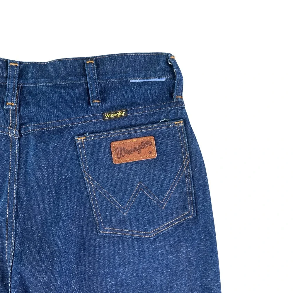 Vintage Wrangler‎ Jeans Mens 34x31 1970s 70s Blue Denim Made in USA 945DEN